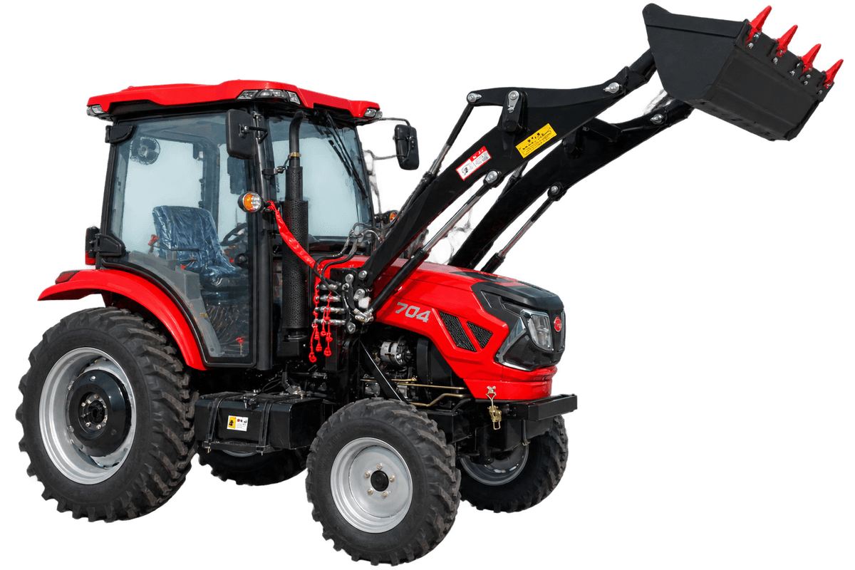 Tractor TE 704 cu cabină