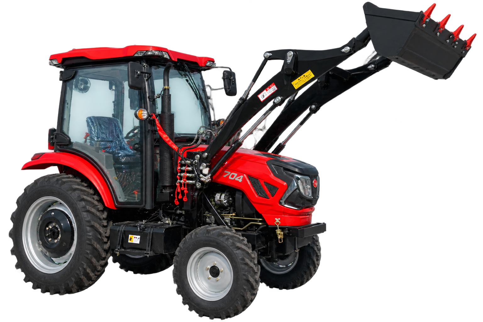 Tractor TE 704 cu cabină